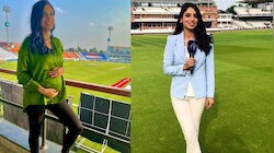 ये खूबसूरत क्रिकेट एंकर जल्द बनेंगी मम्मी, स्टेडियम में फ्लॉन्ट किया बेबी बंप