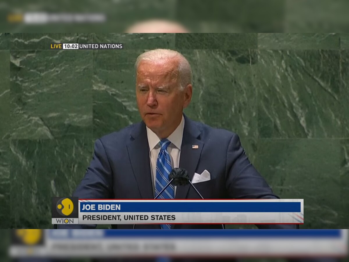 UNGA में Joe Biden का पहला संबोधन