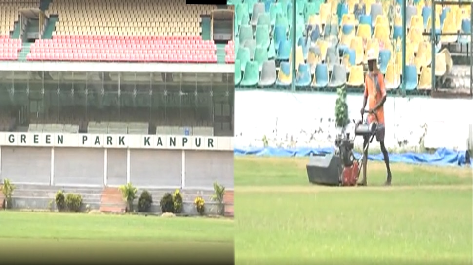 india new zealand first test match preparations begin at Green Park