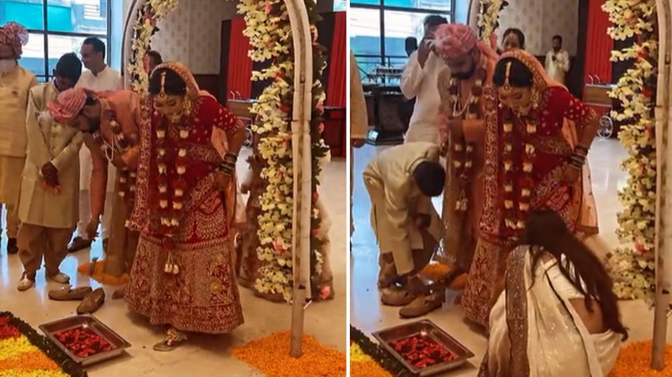 जीजाजी को धोखा देकर सालियों ने कर दी ऐसी हरकत, मेहमानों के सामने झुकाना पड़ा सिर जीजाजी को धोखा देकर सालियों ने कर दी ऐसी हरकत, मेहमानों के सामने झुकाना पड़ा सिर