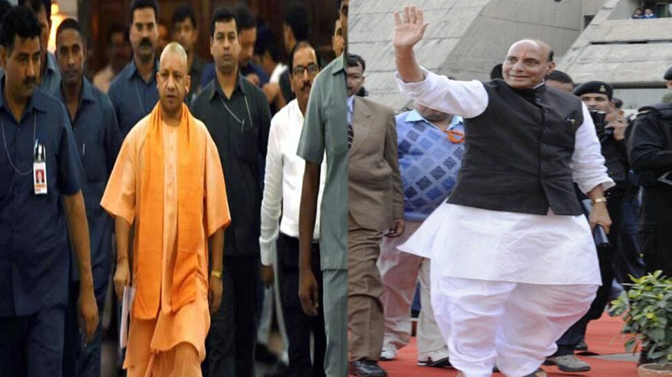 CM योगी-रक्षामंत्री राजनाथ सिंह आज पहुंचेंगे महाराजगंज, महंत अवेद्यनाथ की प्रतिमा का करेंगे अनावरण