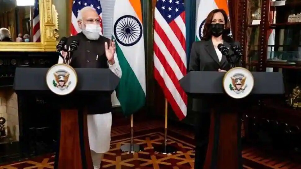 PM Modi से मिलीं Kamala Harris भारत के ‘वैक्सीन अभियान’ की हुईं मुरीद, जमकर तारीफ