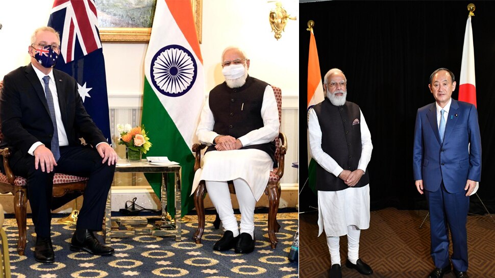 PM Modi ने ऑस्ट्रेलिया और जापान के प्रधानमंत्रियों से की मुलाकात, इन मुद्दों पर हुई चर्चा