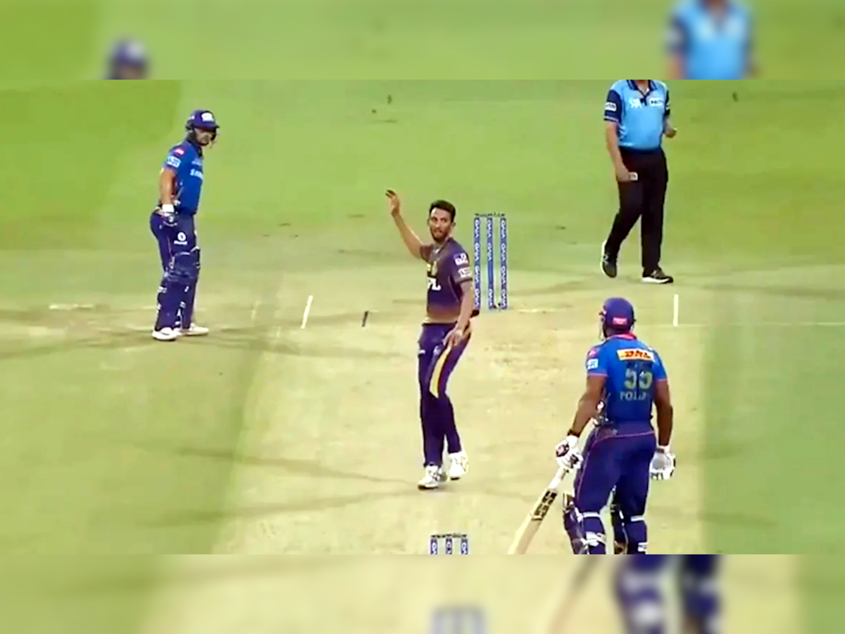 Kieron Pollard And Prasidh Krishna On Field Banter Video 