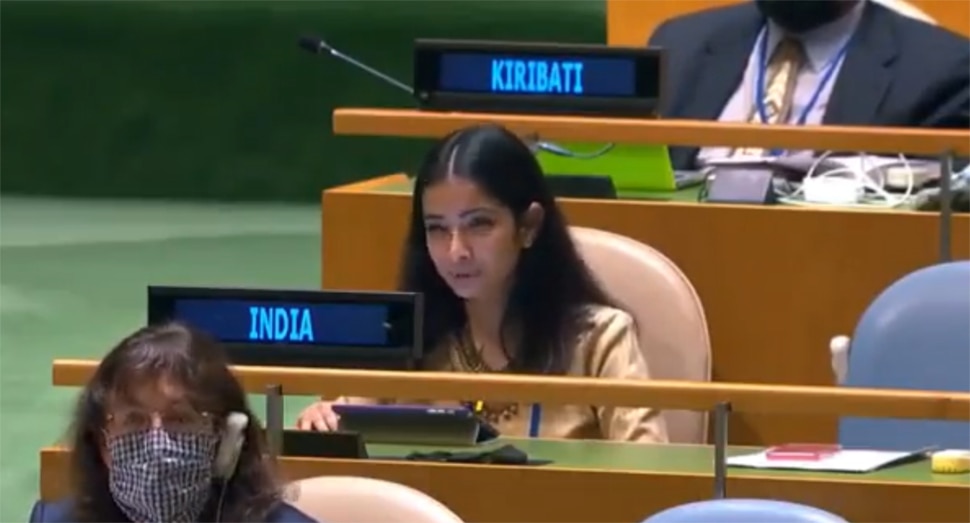 UNGA में इमरान खान ने फिर अलापा कश्मीर राग, भारत ने सुनाई खरी-खरी, कही ये बातें