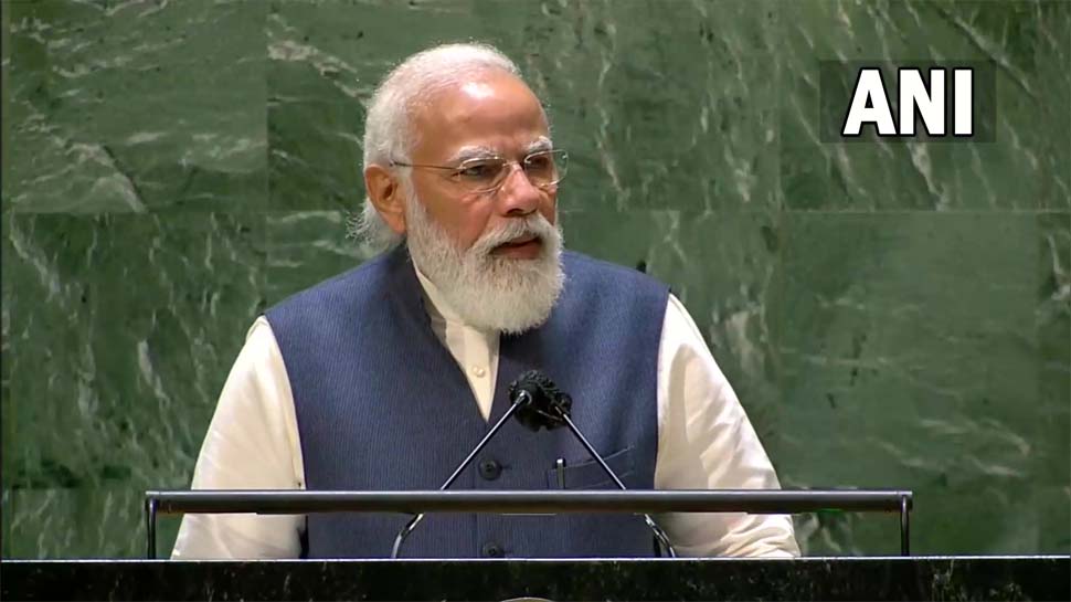 76th UNGA: PM मोदी ने UNO महासभा को कर रहे हैं संबोधित, महामारी में खोये लोगों को दी श्रद्धांजली