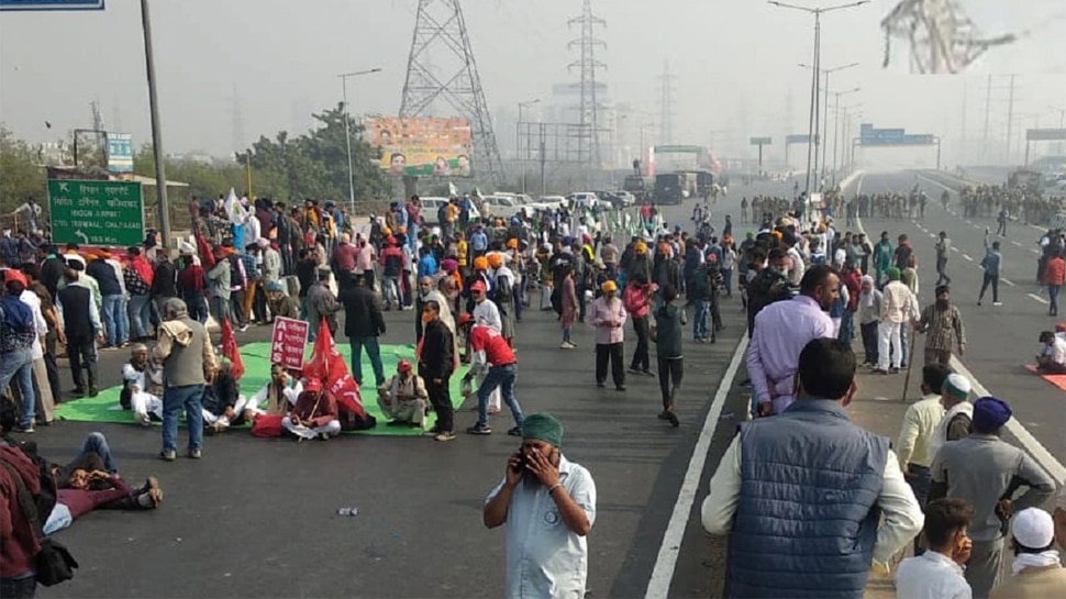 Bharat Bandh Live: à¤à¥à¤·à¤¿ à¤à¤¾à¤¨à¥à¤¨à¥à¤ à¤à¥ à¤à¤¿à¤²à¤¾à¤« à¤à¤¿à¤¸à¤¾à¤¨à¥à¤ à¤à¤¾ à¤­à¤¾à¤°à¤¤ à¤¬à¤à¤¦ à¤¶à¥à¤°à¥, à¤¦à¤¿à¤²à¥à¤²à¥ à¤à¤¾à¤¨à¥ à¤µà¤¾à¤²à¥ à¤à¤ à¤°à¤¾à¤¸à¥à¤¤à¥à¤ à¤à¥ à¤ªà¥à¤²à¤¿à¤¸ à¤¨à¥ à¤à¤¿à¤¯à¤¾ à¤¬à¤à¤¦