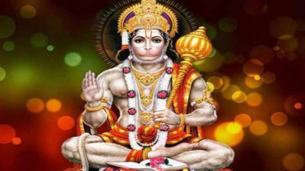 Put Hanuman ji photo on the door