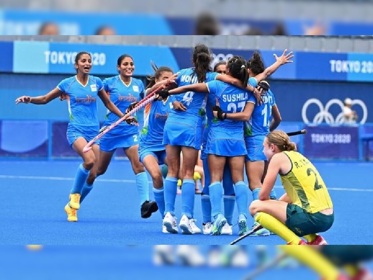 भारतीय महिला हॉकी टीम (फाइल फोटोः ओलंपिक 2020, इंडिया vs ऑस्ट्रेलिया)