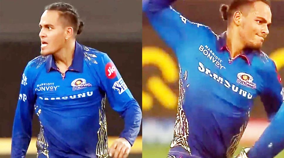 IPL 2021: मुंबई इंडियंस के इस बॉलर ने खोया आपा, बल्लेबाज के साथ की बदतमीजी, देखिए VIDEO