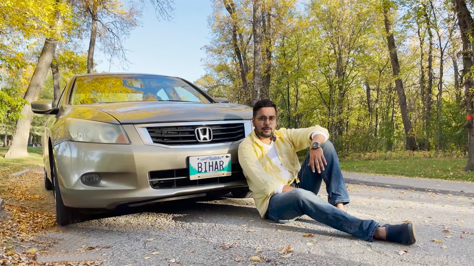 मिलिए Canada के Proud Bihari से, जिनकी कार की Number Plate बंटोर रही है सुर्खियां