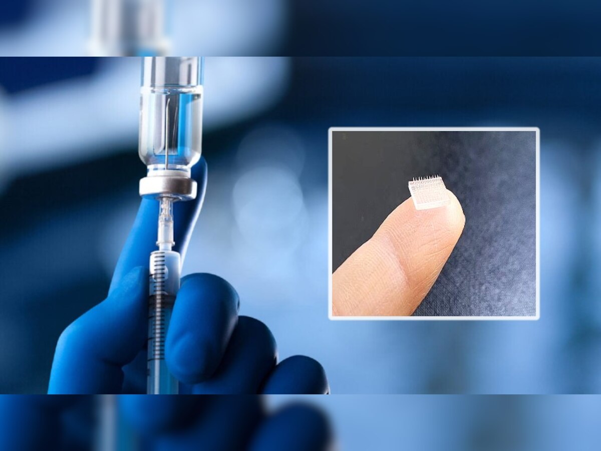 3D पैच प्रिंटेड माइक्रोनेडल टीका तैयार किया गया है.
