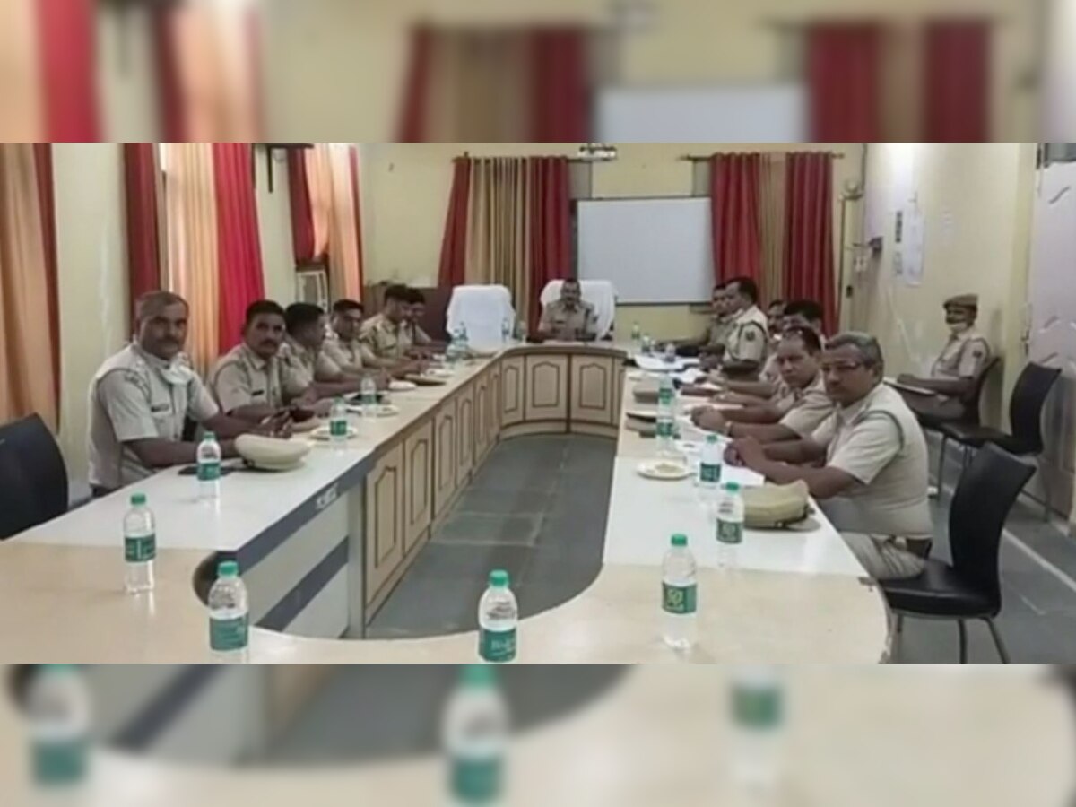 हरियाणा-राजस्थान पुलिस की बॉर्डर मीटिंग