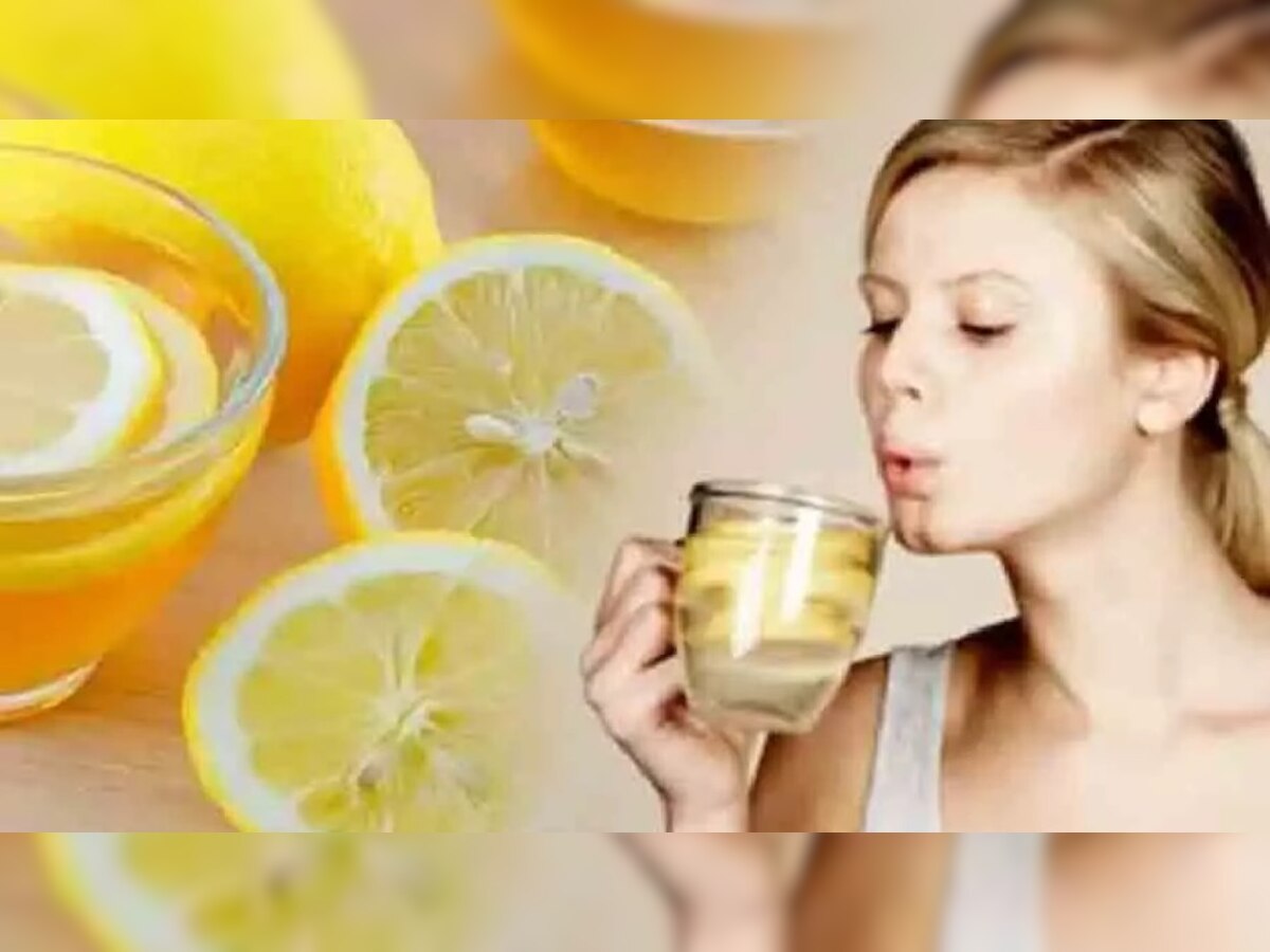 Benefits of  hot lemon water