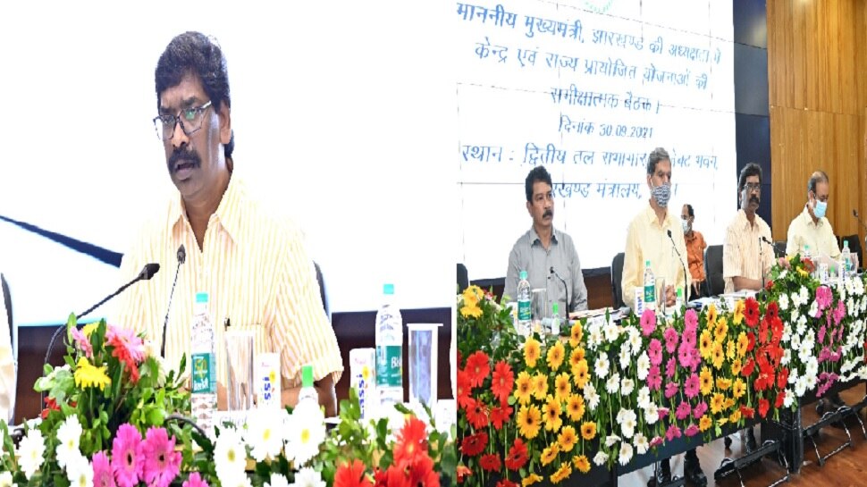 मुख्यमंत्री हेमंत सोरेन के नेतृत्व में मैराथन मंथन! केंद्र एवं राज्य प्रायोजित विकास योजनाओं की समीक्षा