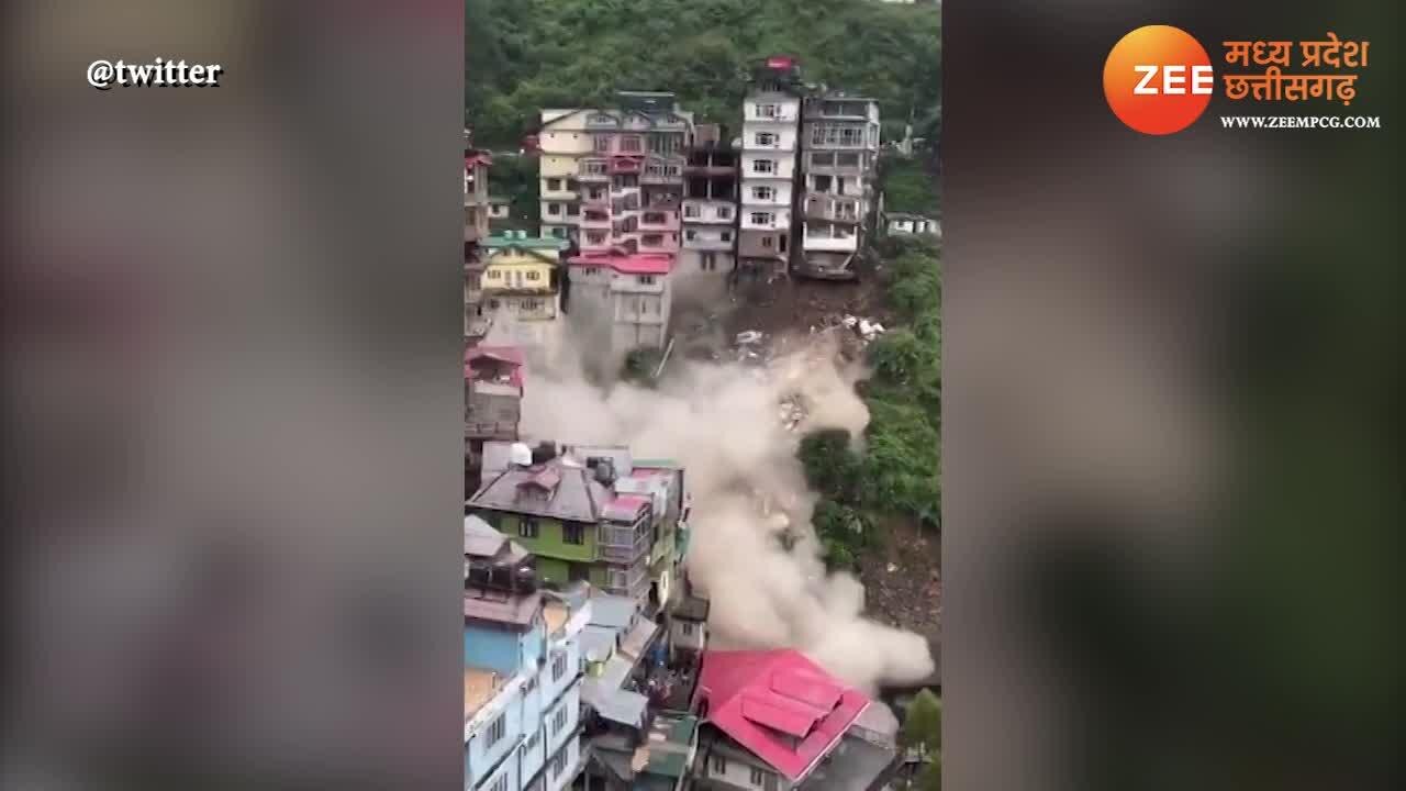 Shimla Building Collapse Video Viral On Social Media Watch Here Mpas ...