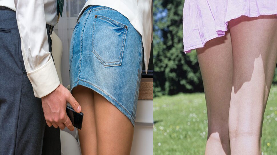 सावधान! underskirt photography is crime is crime now