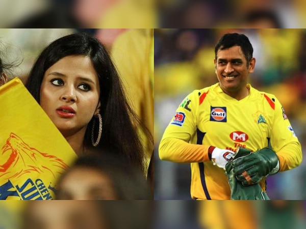 साक्षी धोनी और एमएस धोनी (फोटो-BCCI/IPL)