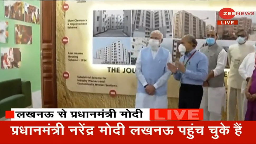 PM Modi Lucknow Visit Live: à¤²à¤à¤¨à¤ à¤ªà¤¹à¥à¤à¤à¥ à¤ªà¥à¤à¤® à¤®à¥à¤¦à¥, à¤¦à¥à¤à¤à¥ 4737 à¤à¤°à¥à¥ à¤°à¥à¤ªà¤¯à¥ à¤à¥ à¤¯à¥à¤à¤¨à¤¾à¤à¤ à¤à¥ à¤¸à¥à¤à¤¾à¤¤; 75 à¤¹à¤à¤¾à¤° à¤à¤°à¥à¤¬à¥à¤ à¤à¥ à¤à¤°