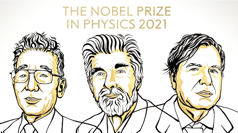 फिजिक्स के Nobel Prize 2021 का ऐलान, स्यूकुरो मानेबे, क्लाउस हासेलमैन और जियोर्जियो पारिसि को मिला सम्मान