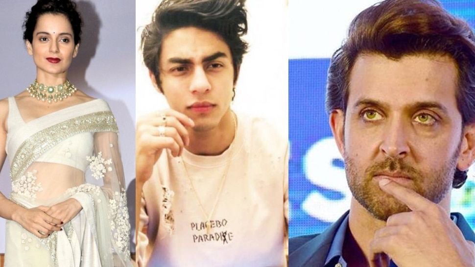 Hrithik Roshan ने किया Aryan Khan को सपोर्ट, तुरंत Kangana Ranaut ने भी कही दिया- 'माफिया पप्पू'