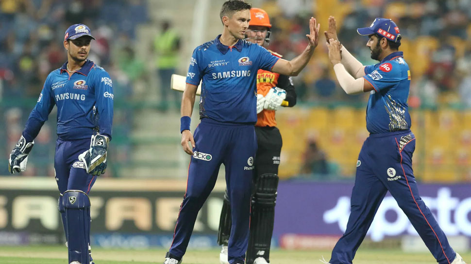 IPL 2021 SRH vs MI: हैदराबाद से जीतकर भी हार गई मुंबई, रोहित की सेना प्लेऑफ की दौड़ से बाहर