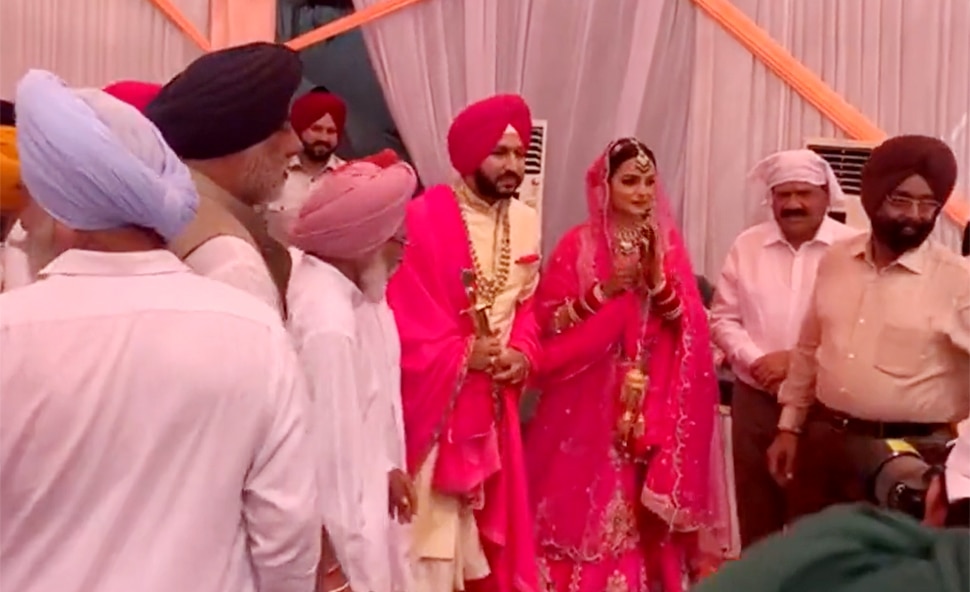 शादी के बंधन में बंधे चरणजीत सिंह चन्नी के बेटे नवदीप सिंह, देखिए खूबसूरत VIDEOS