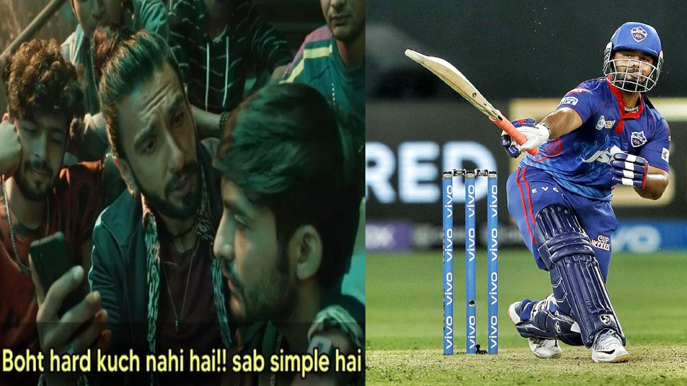 Rishabh Pant ने एक हाथ से लगाया शानदार सिक्स, फैंस बोले- 'बहुत हार्ड'