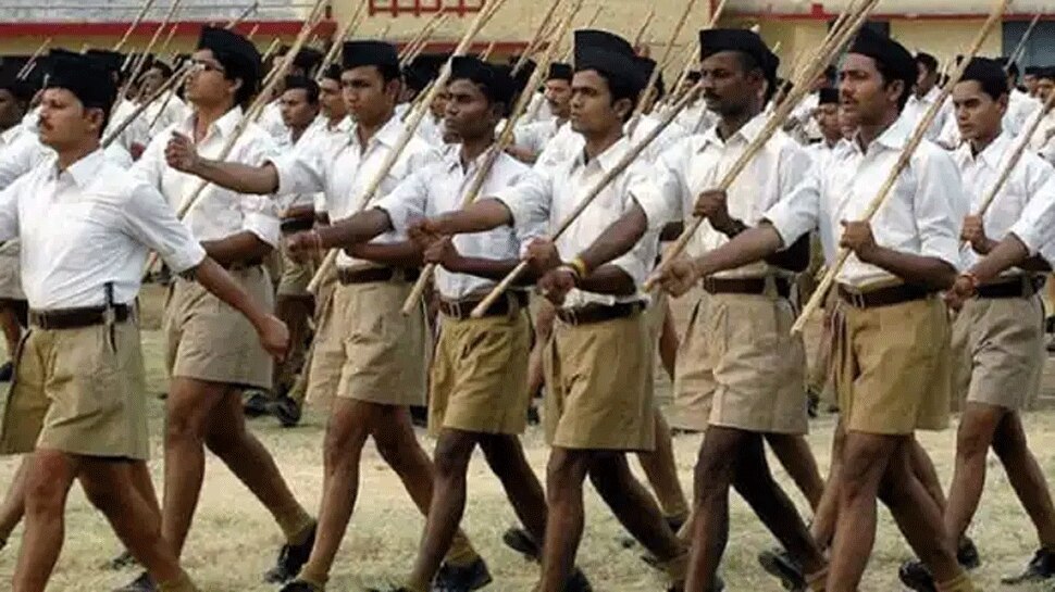 विजयादशमी पर RSS के कई कार्यक्रम आयोजित, स्वांत रंजन रहे मौजूद
