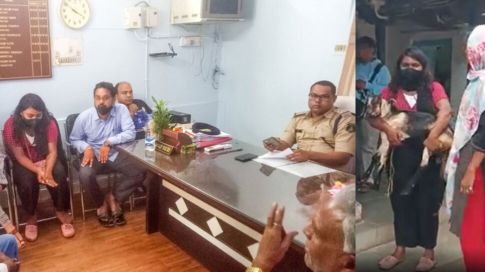 बकरे की बलि को लेकर थाने पहुंचे दो पक्ष, पुलिस ने 'तीसरे' को देकर मामला ही खत्म कर दिया