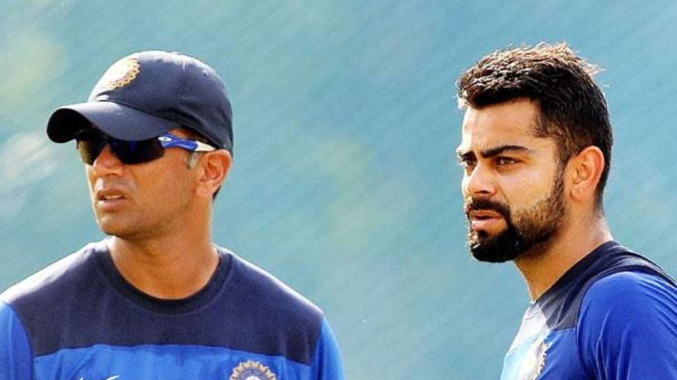 Rahul Dravid को Team India का Head Coach बनाने की खबर पर आया Virat Kohli का ऐसा रिएक्शन