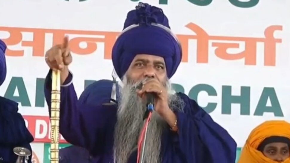 निहंग बाबा नारायण सिंह का सिंघु बॉर्डर किसान आंदोलन में था खासा दखल, भिंडरावाले का है समर्थक