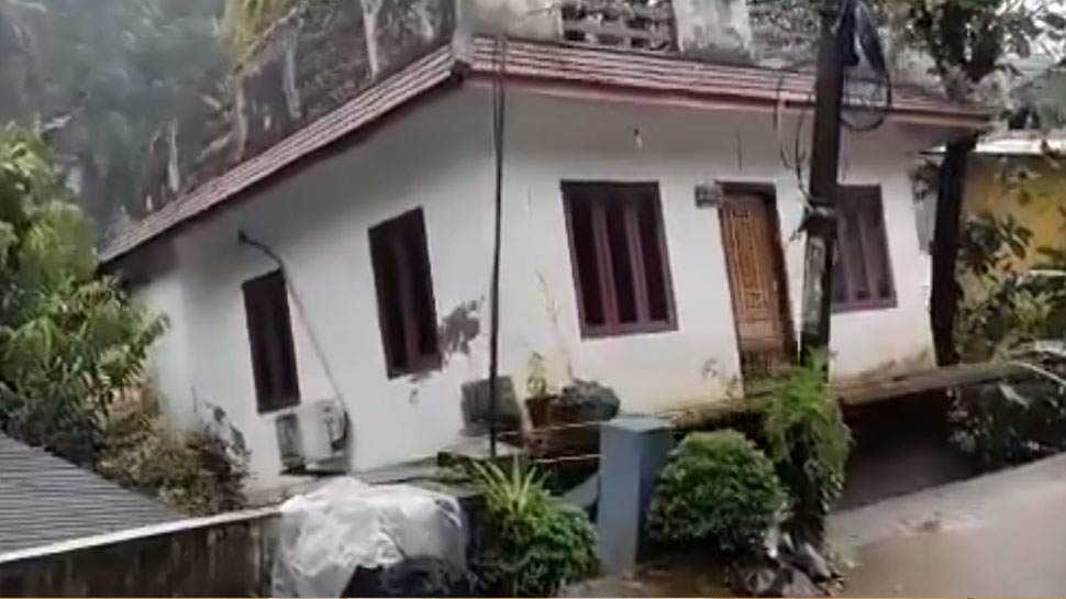Flooded House Damage in Kerala
