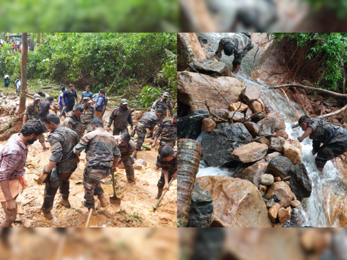 heavy rain makes flood tragedy and landslides in many parts of india ...