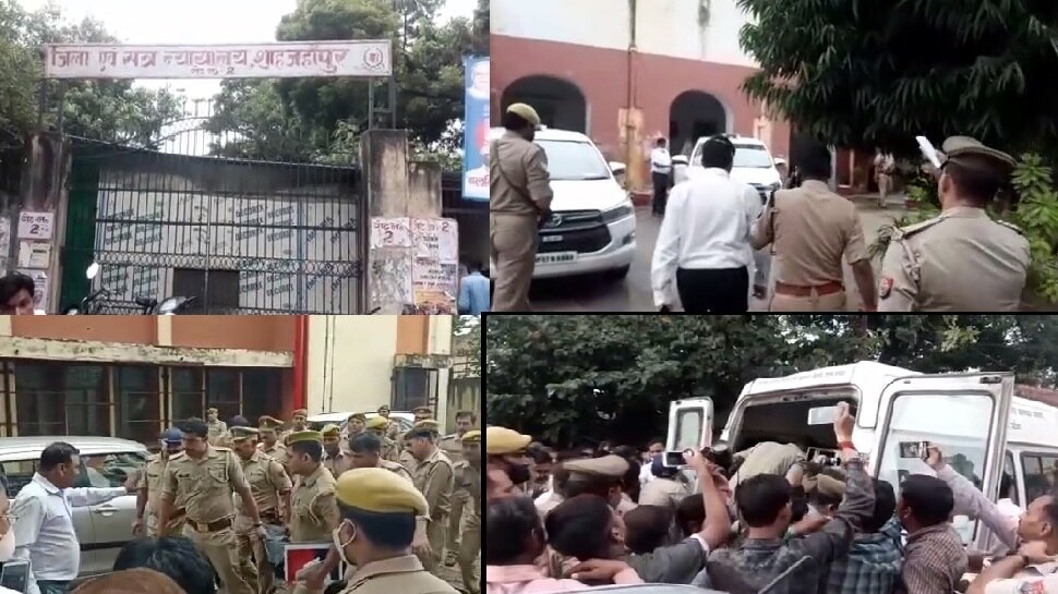 शाहजहांपुर: कोर्ट में घुसकर वकील की गोली मारकर हत्या, मौके पर भारी पुलिस बल तैनात
