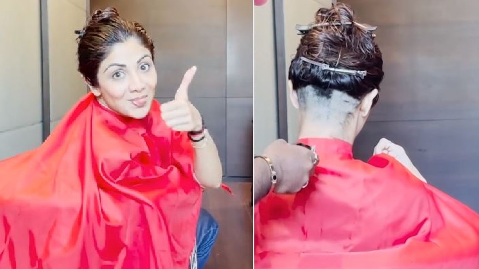 Shilpa Shetty ने दिखाया झट से कैसे मुंडवाए बाल, Video देख लोगों ने किए ऐसे-ऐसे कमेंट