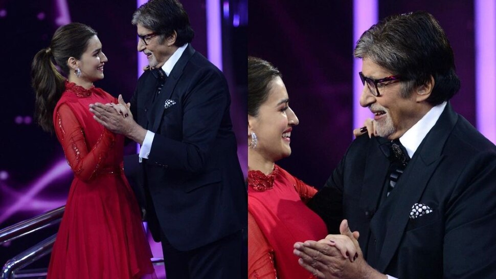 Kriti Sanon को देखते ही Amitabh Bachchan को याद आए पुराने दिन, KBC के मंच पर करने लगे डांस