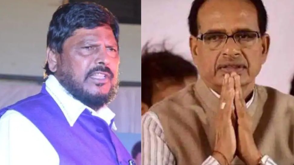 MP Election के बीच दलितों को प्रमोशन में आरक्षण का उठा मुद्दा, रामदास आठवले ने सीएम Shivraj से की मांग