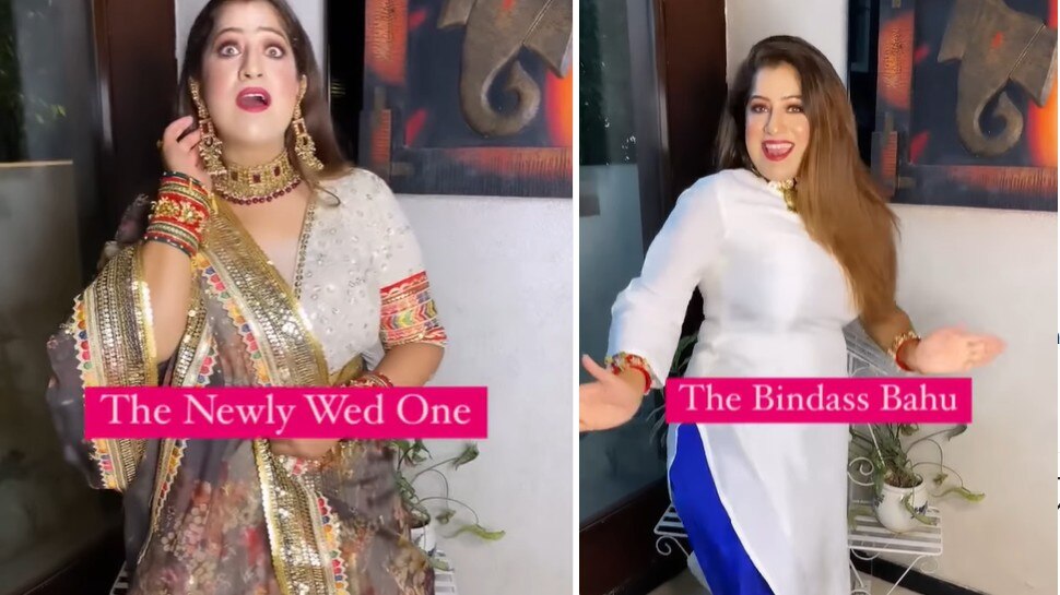 Karwa Chauth 2021: करवाचौथ के दिन कुछ यूं होता है बहू का जलवा, Video देख घर की आ जाएगी याद