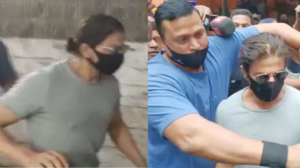 बेटे Aaryan से मिलने के बाद Shah Rukh Khan ने फैंस के आगे जोड़े हाथ, वीडियो हुआ वायरल