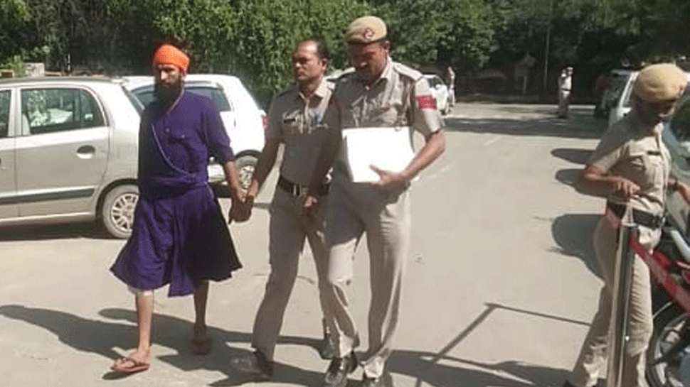 आरोपी निहंग नवीन को किया अदालत में पेश, 1 दिन के पुलिस रिमांड पर