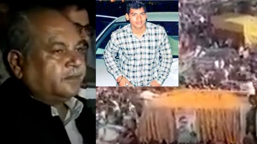 Jammu Kashmir Encounter: शहीद कर्णवीर सिंह राजपूत के परिजनों से मिले केंद्रीय मंत्री Narendra Singh Tomar