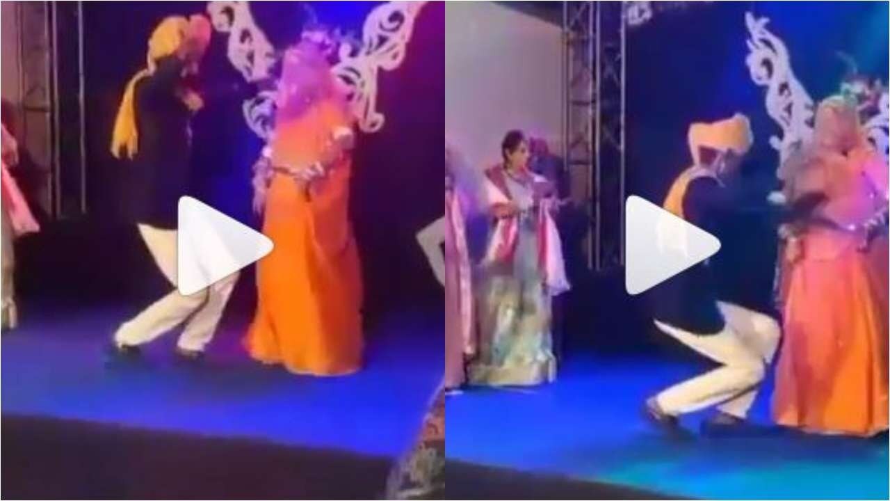 Devar And Bhabhi Dance On Rajasthani Song Watch Here देवर भाभी ने राजस्थानी गाने पर लगाए