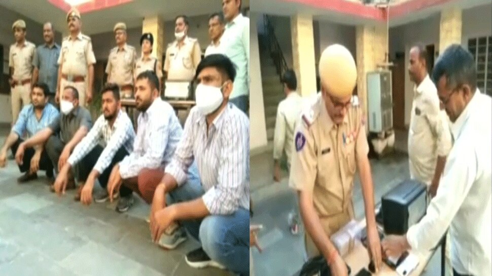 पटवारी भर्ती परीक्षा को लेकर पुलिस की बड़ी कार्रवाई, फर्जी पेपर बेचते हुए 5 लोग गिरफ्तार