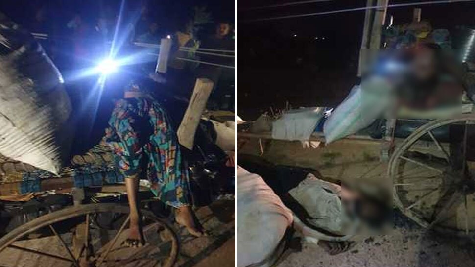 करंट की चपेट में आने से पति-पत्नी सहित 3 की मौत, बैलगाड़ी में जुते बैल भी नहीं बचे