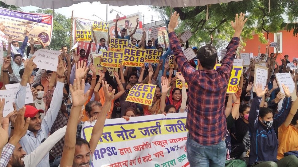 21 सूत्री मांगों को लेकर बेरोजगारों का महापड़ाव जारी, इस बार आरपार की लड़ाई की शुरुआत