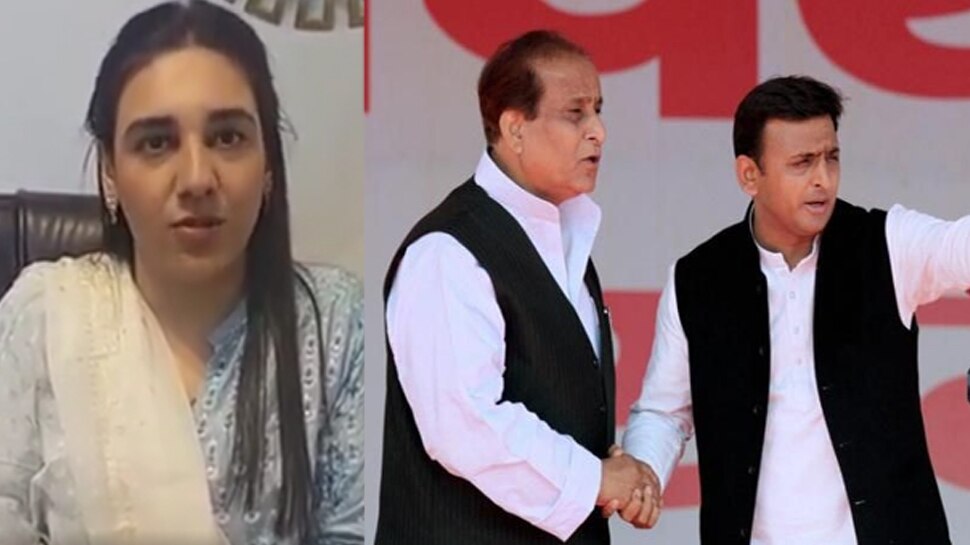 आज़म खान की बहू का बड़ा बयान, कहा- 'सपा ने पापा का साथ दिया, किसी पर तोहमत नहीं लगा सकते हम'