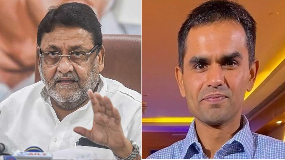 NCB अधिकारी समीर वानखेड़े पर नवाब मलिक का नया ट्वीट, शेयर किया 'निकाहनामा' और शादी की तस्वीर