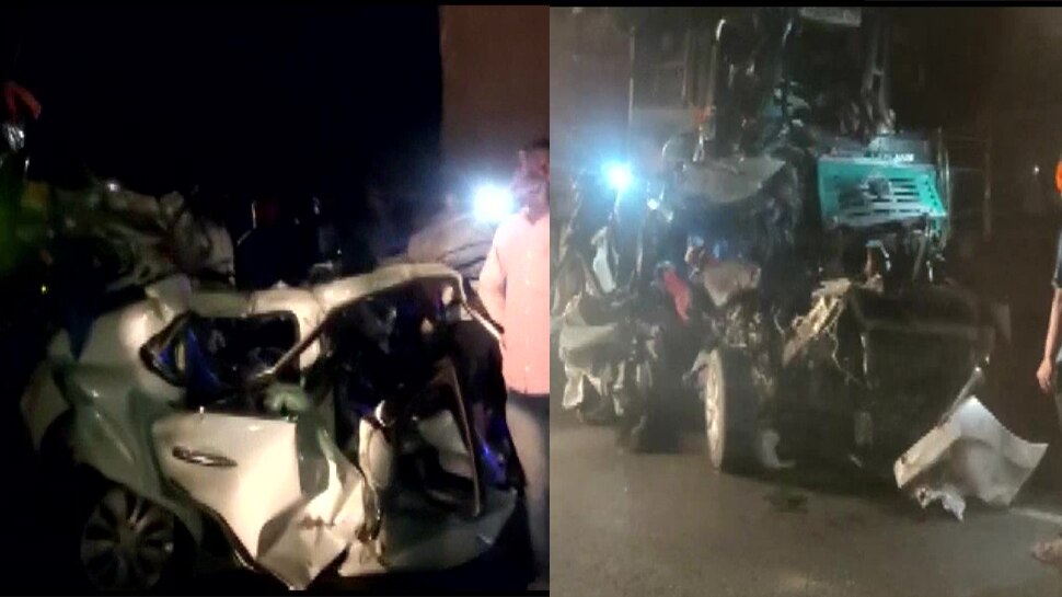 मुंबई-आगरा हाईवे पर भीषण सड़क हादसे में 3 की मौत, 7-8 गाड़ियां आपस में टकराईं; गाड़ियों में फंसे कई लोग