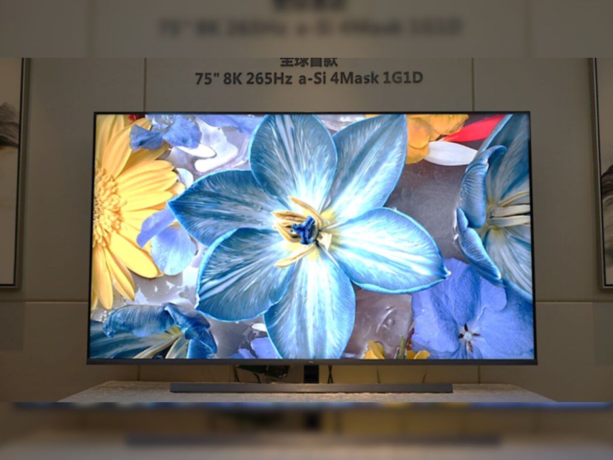 TCL 75inch 8K 265Hz a-Si 4Mask 1G1D Display Technology | Photo Credit: IT Home